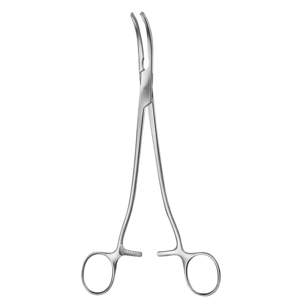 ROGERS, Hysterektomie Klemme, 20,5 cm Maul 40 mm Fig. 4 12.584.40