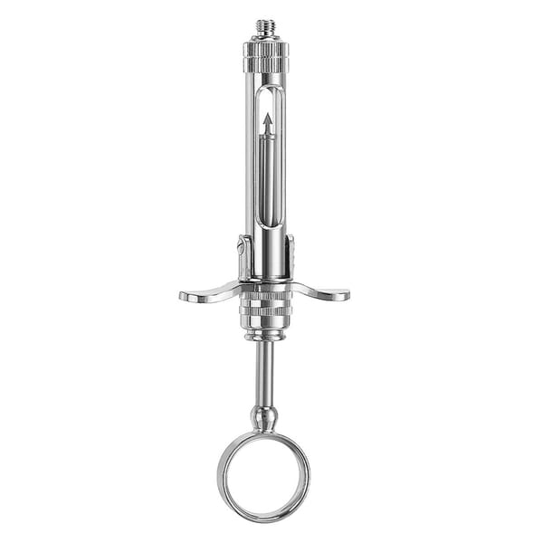 Ampullenspritze, mit Kippvorrichtung, 3 Aspirationshaken, Arretierung, 1,8 ml mit Aspiration 16.124.01