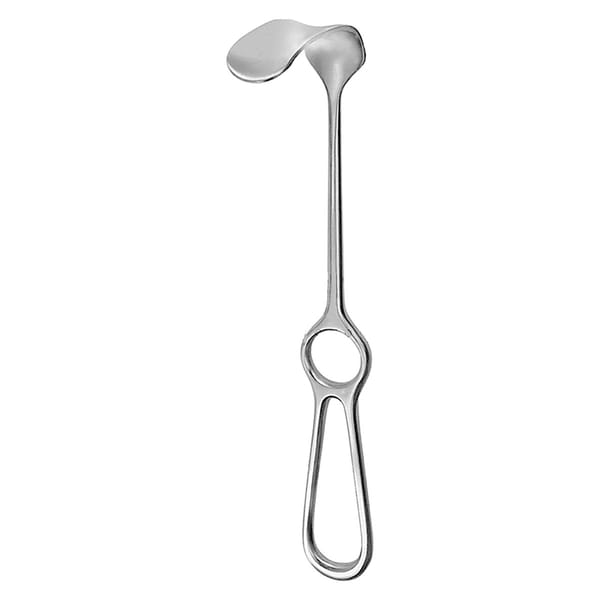 KOCHER, Wundhaken, 25 cm 80 x 45 mm 18.374.45