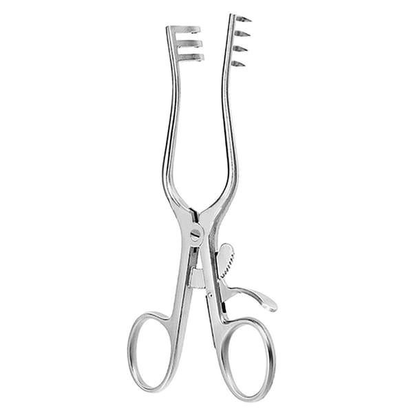 WEITLANER, Wundsperrer, 20 cm 3×4 Zähne stumpf 18.671.20