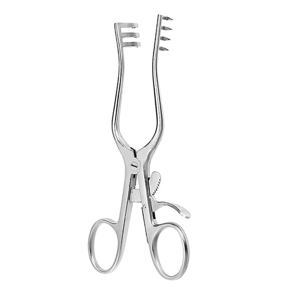 WEITLANER, Wundsperrer, 26 cm 5×6 Zähne stumpf 18.671.26