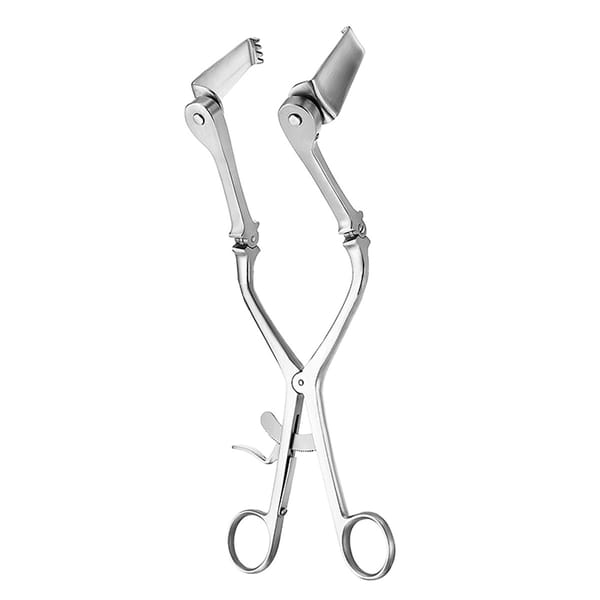 CLOWARD, Sperrer, 25 cm bestehend aus Retraktor sowie fünf Valven spitz 18.710.00
