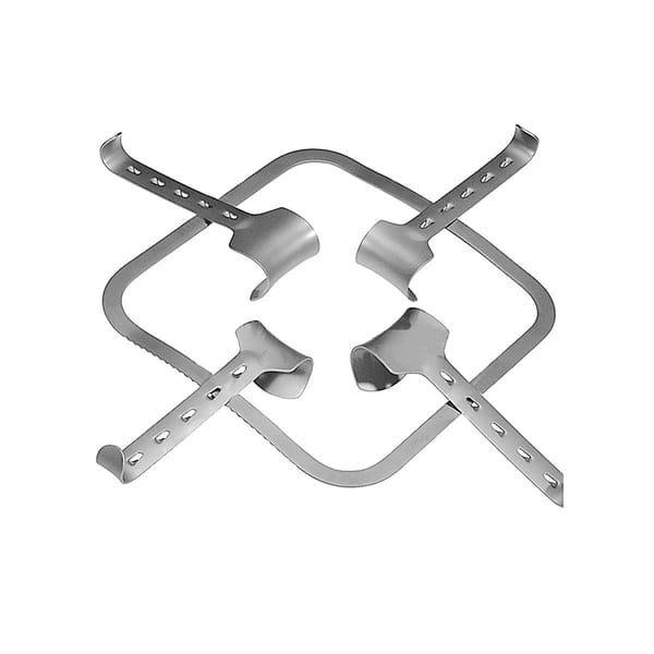 KIRSCHNER, Bauchdeckenhalter Set, Rahmen 140×240 mm Blätter 50 x 65 mm, 40 x 55 mm 18.782.00