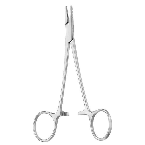 HALSEY, Nadelhalter, 13 cm TC Maul gerieft