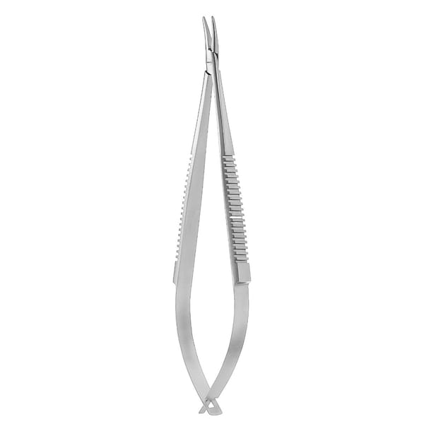 CASTROVIEJO, Nadelhalter, 14 cm Maul glatt