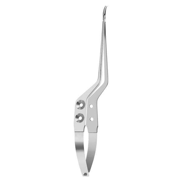 YASARGIL, Nadelhalter, mikro, 24,5 cm Maul diamantiert