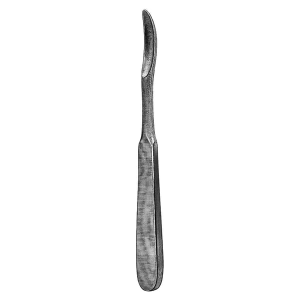 BRUNNER, Fuehrungshohlsonde, 27 cm Kunstholz, Ferrozell
