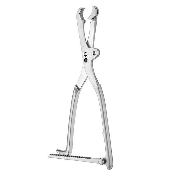LAMBOTTE, Knochenhaltezange, 30 cm mit Ratsche 32.370.30