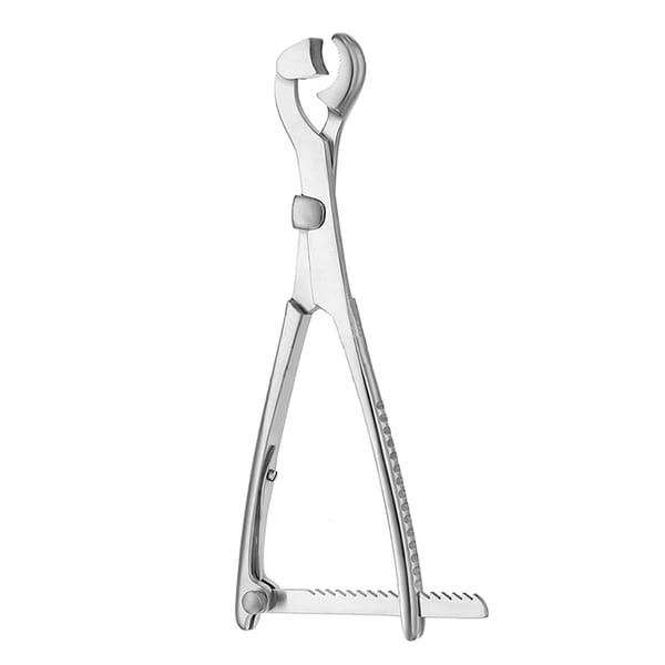 LAMBOTTE, Knochenhaltezange, 33 cm mit Ratsche 32.372.33