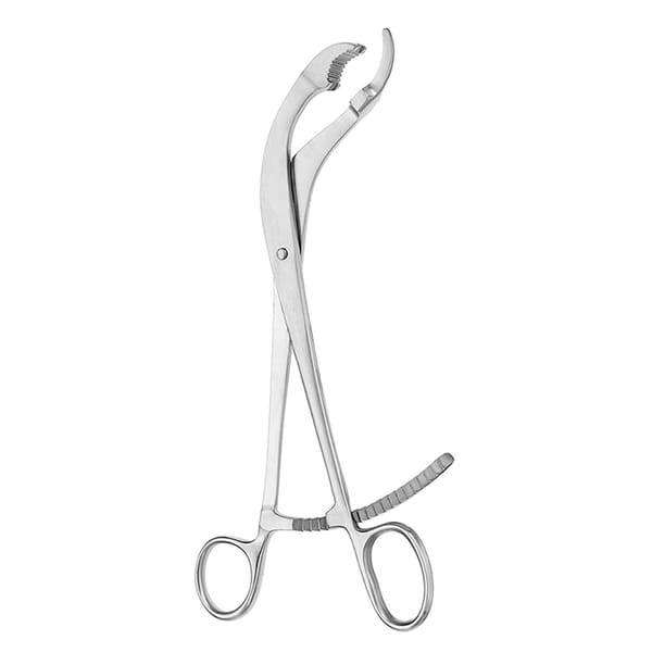 VERBRUGGE, Knochenhaltezange, 25 cm mit Sperre 32.395.25
