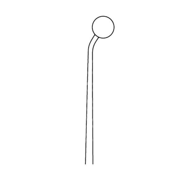 RAY, Kuerette, Ø 4 mm vertikal, biegsam 40.813.04
