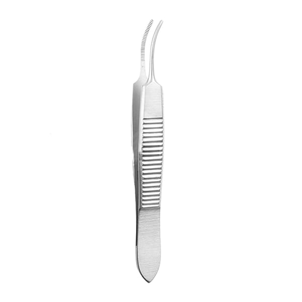 GRAEFE, Irispinzette, 7 cm 1,0 mm gerieft 42.803.07