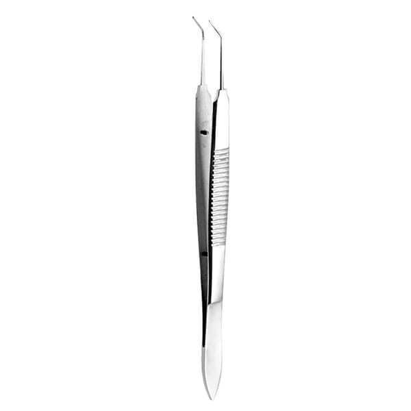 MCPHERSON, Nahtpinzette, 10 cm glatt Titan 43.220.10T