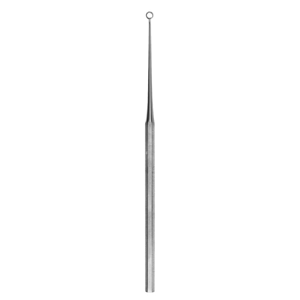 BUCK, Ohrkuerette, 16,5 cm 4,0 mm Fig. 4, scharf 1 x 2 Zähne 44.117.04