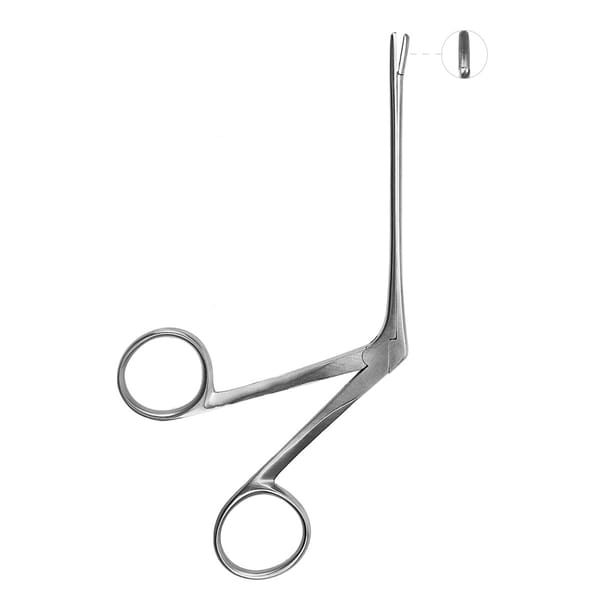 HARTMANN, Ohrzaengchen, 8,5 cm Loeffel links 5 x 2 Zähne 44.265.08