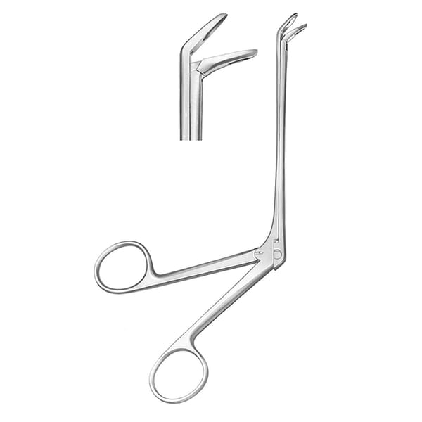 WEIL BLAKESLEY, Nasenzange, 25 cm Schaftlänge 180 mm Fig. 3 scharf 1 x 2 Zähne 46.227.03
