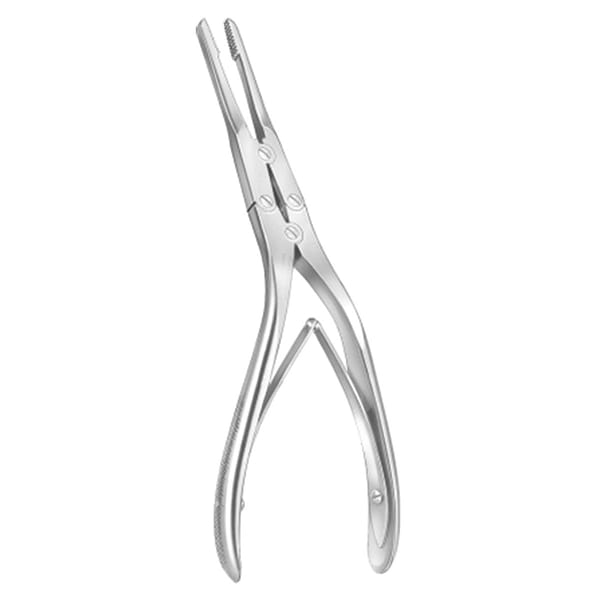 RUBIN, Septum Quetschzange, 21 cm mit Schutzkappe 7 x 2 Zähne 46.251.21