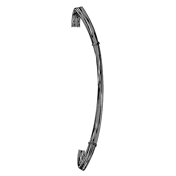 Schlingen, 0,3 mm Bund = 12 4 x 2 Zähne 46.355.03