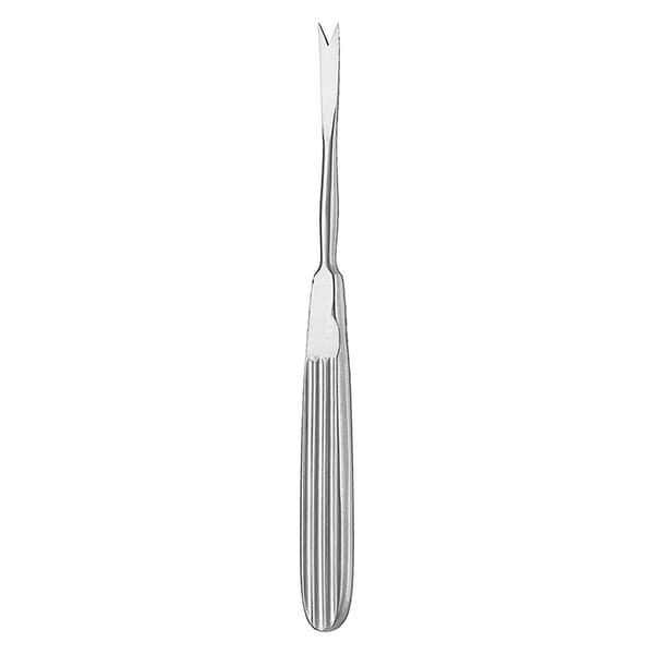 OBWEGESER, Raspatorium, 17,5 cm 7 mm V-Kerbe 48.612.01