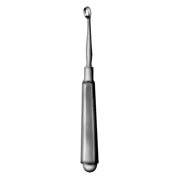 PIFFARD, Lupus Kürette, 14,5 cm 4 mm Fig. 1 0 x 2 Zähne 74.130.01