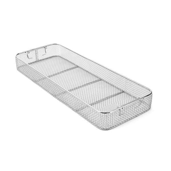 wire basket, 665 x 250 x 50 mm without lid mesh: 4×4 mm, wire: ø 1 mm 88.218.01