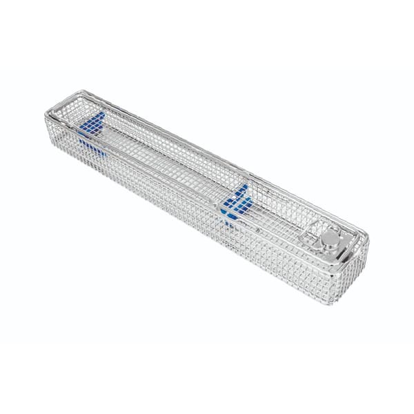 endoscope basket, 460 x 80 x 52 mm mesh: 4×4 mm, wire: ø 0,1 mm 88.310.51