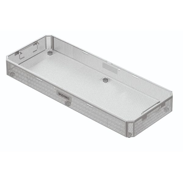perforated stainless steel basket, 665 x 253 x 60 mm without lid 88.371.20