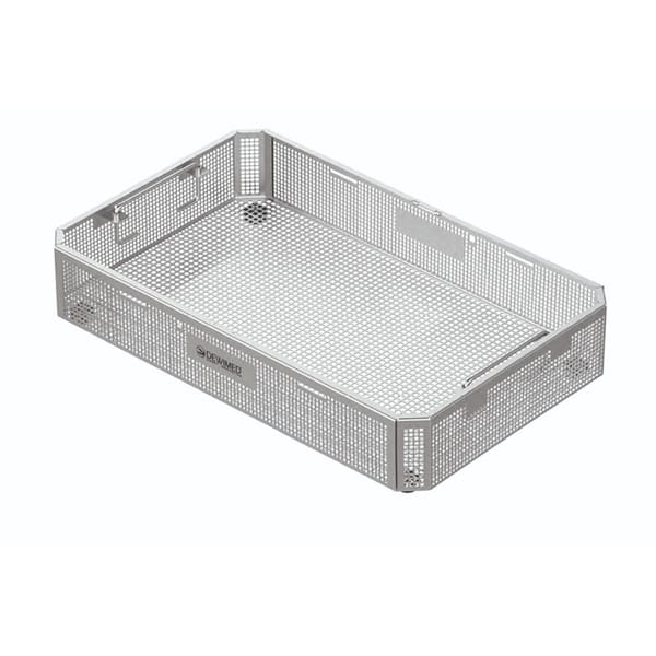 perforated stainless steel basket, 405 x 253 x 110 mm without lid 88.375.10
