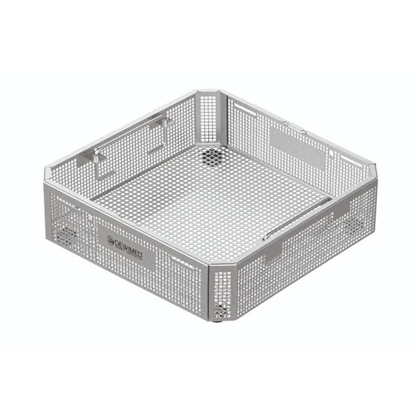 perforated stainless steel basket, 244 x 253 x 80 mm without lid 88.375.40