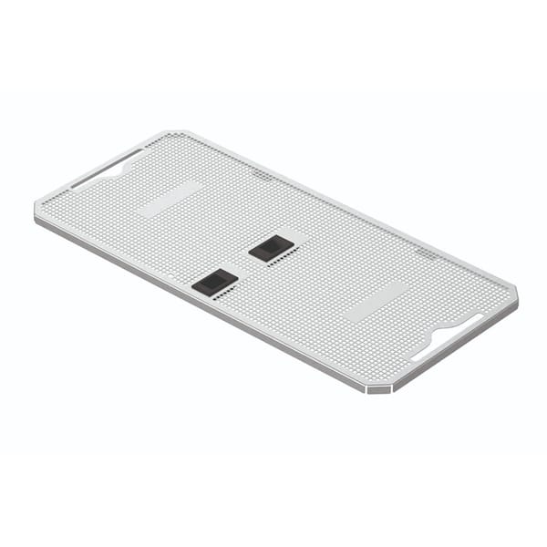 perforated stainless steel lid, 542 x 256 mm for 88.374.00 to 88.374.30 88.376.00
