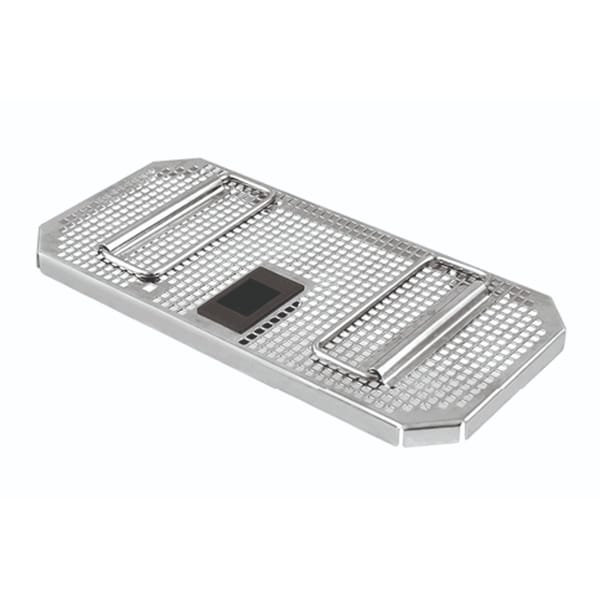 perforated stainless steel lid, 267 x 127 mm for 88.375.80 88.376.50