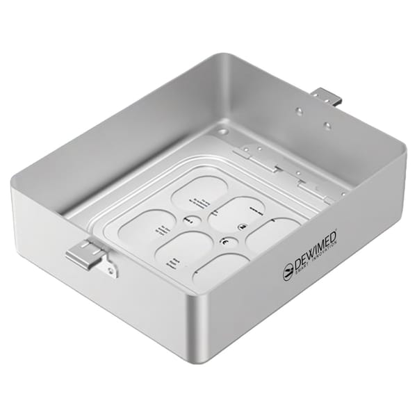 container bottom, 227 x 162 x 57 mm 1 / 2 dental model perforated 88.615.60