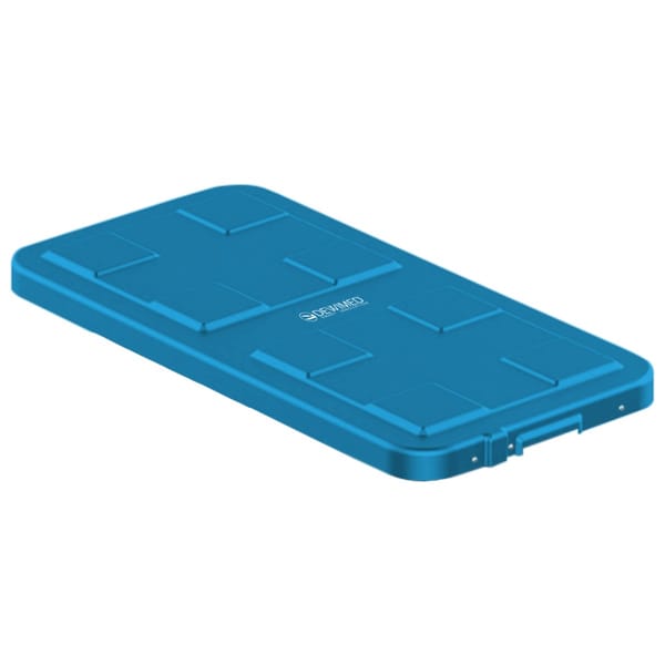 container safety lid blue, 606 x 288 mm 1 / 1 standard model 88.623.33