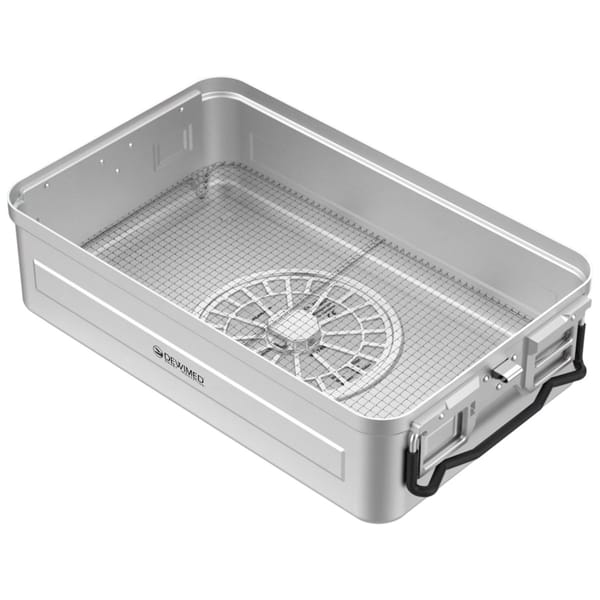 container bottom, 475 x 272 x 153 mm 3 / 4 window model perforated with wire base 88.630.22D