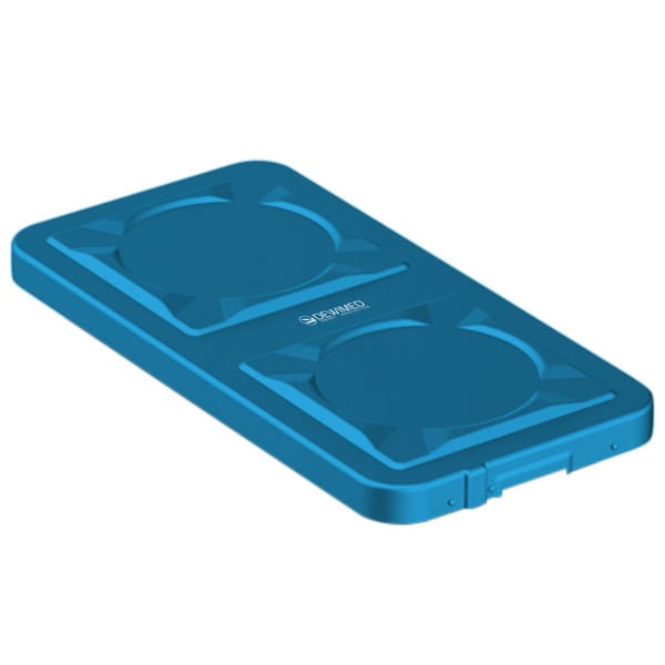 container safety lid blue, 606 x 288 mm 1 / 1 standard plus model 88.632.33