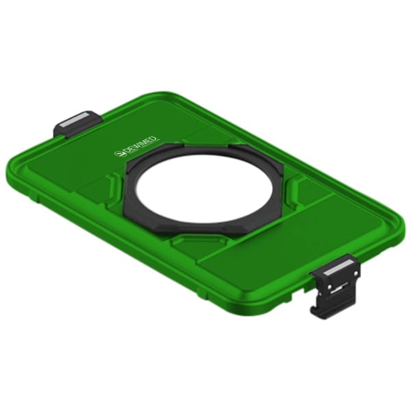 container lid green, 477 x 285 mm 3 / 4 window model 88.634.20D