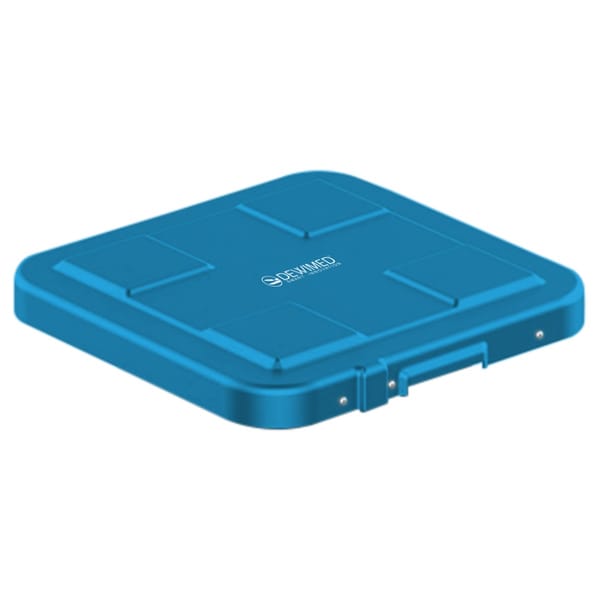 container safety lid blue, 317 x 285 mm 1 / 2 standard model 88.670.30