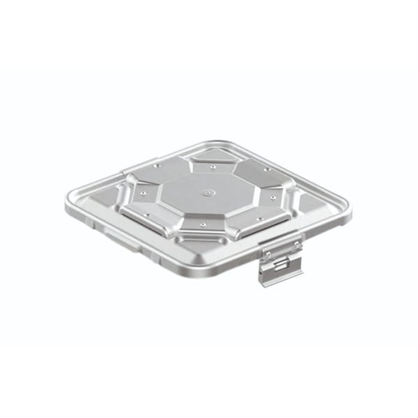 container lid grey, 295 x 280 mm flat bio barrier model 88.717.80