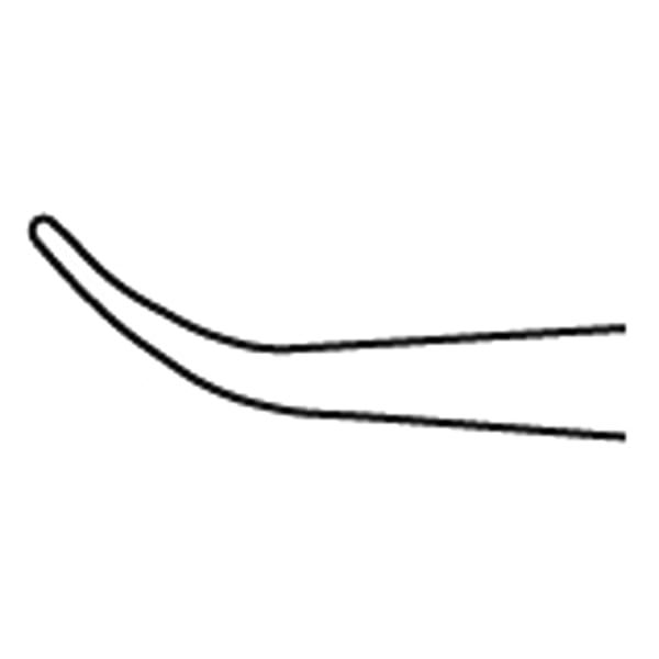 Pinzette, mikro, 0,7 x 7,0 mm mit Gewicht