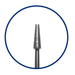 173 – Conical flat – DIAFRAISE SARL, Fraises diamantées