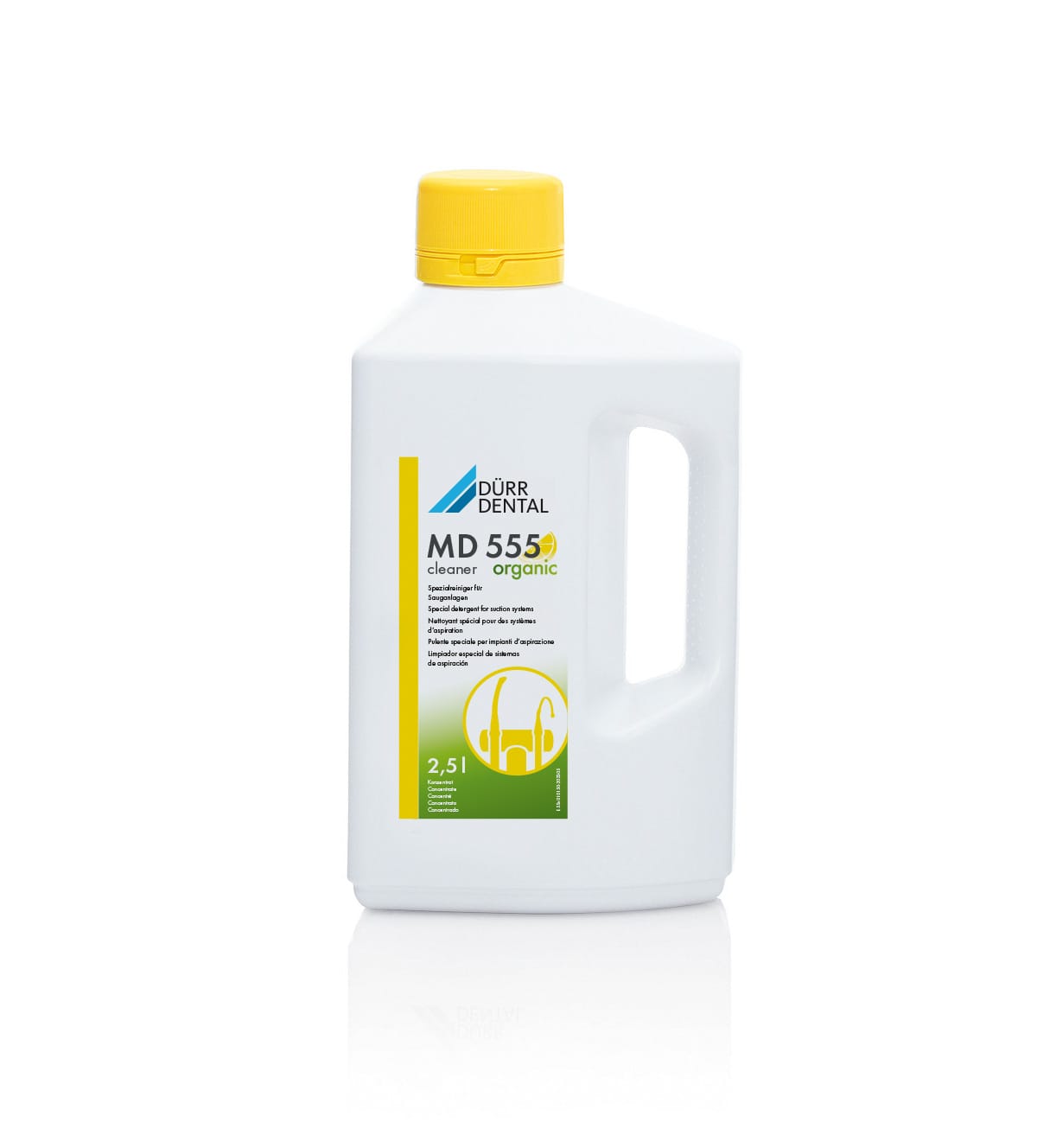 MD 555 cleaner organic – Dürr Dental, Suction System Disinfection
