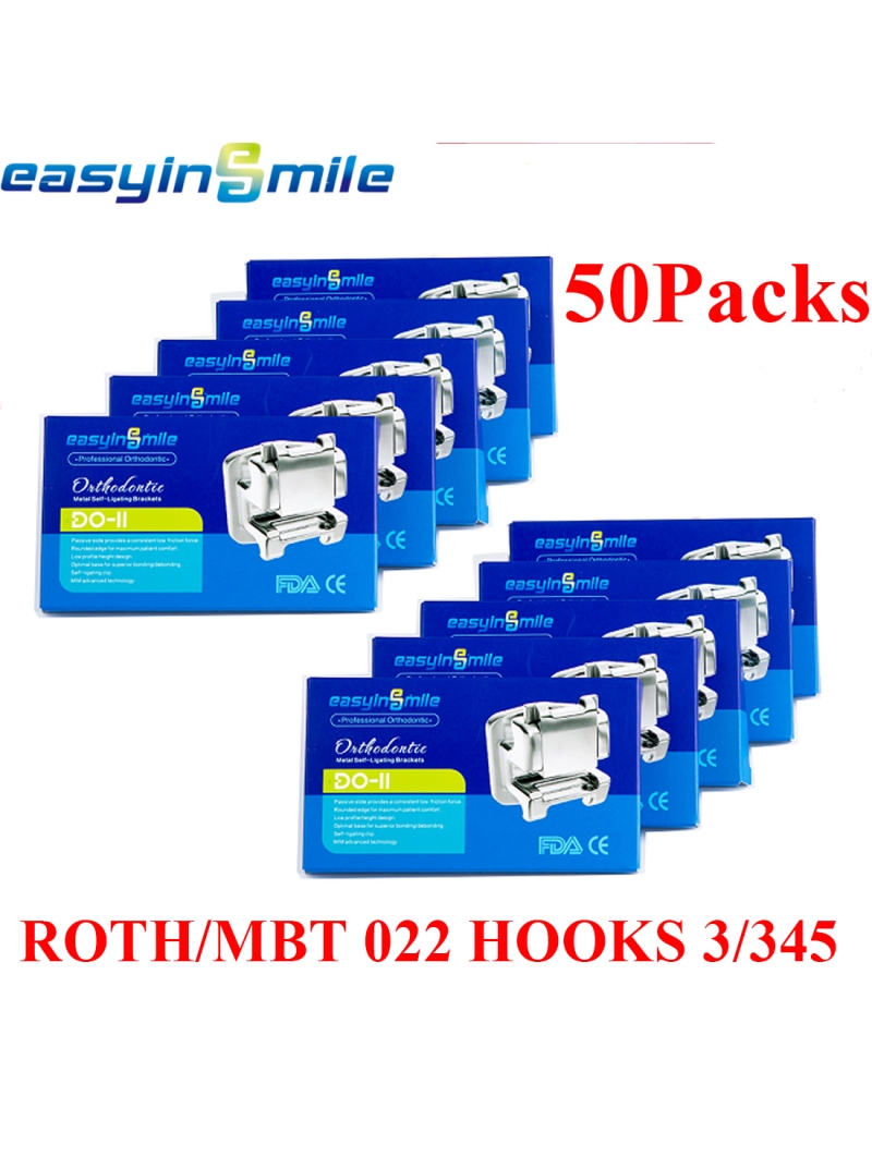 50Packs Dental Orthodontic...