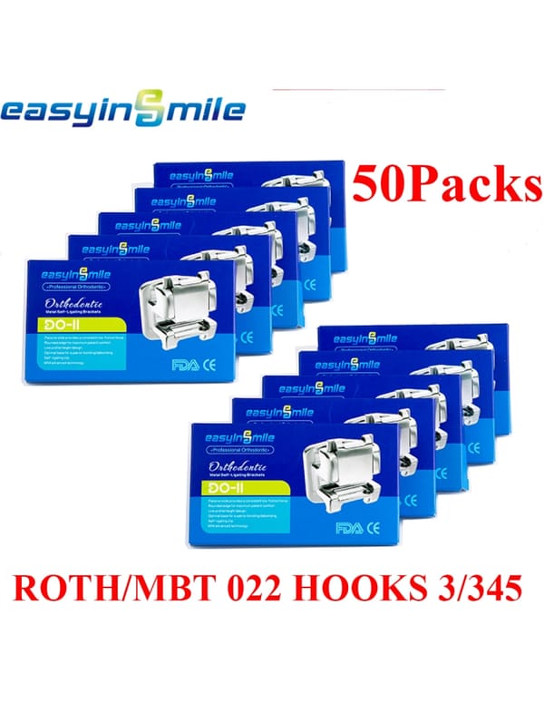 50Packs Dental Orthodontic...