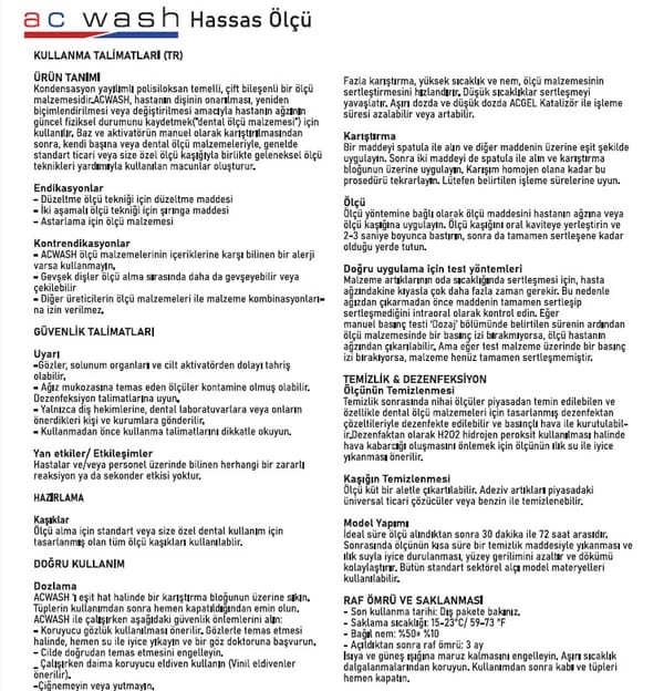 ADDPLUS+ AC WASH (2. Abdruckmasse)