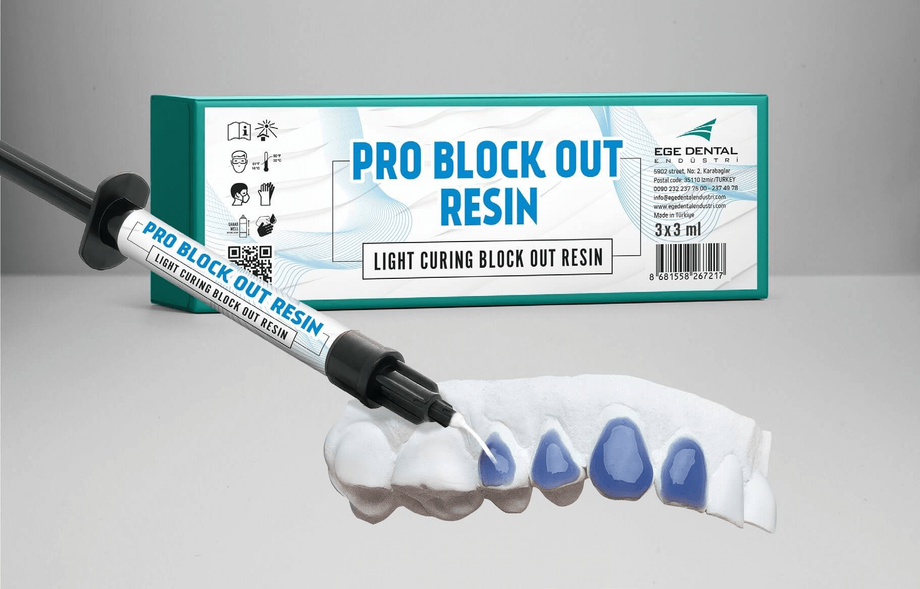 Pro Block Out Resin – Ege Dental Endüstri, Acrylic Resins