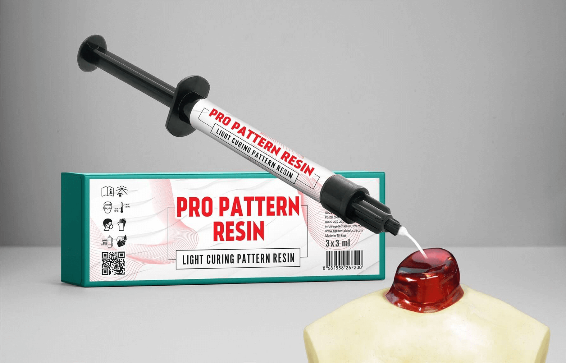 Pro Pattern Resin – Ege Dental Endüstri, Acrylic Resins