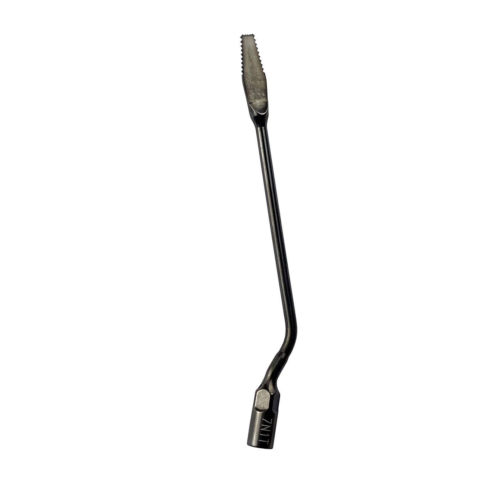 Sega lunga trapezoidale dentata su tre lati