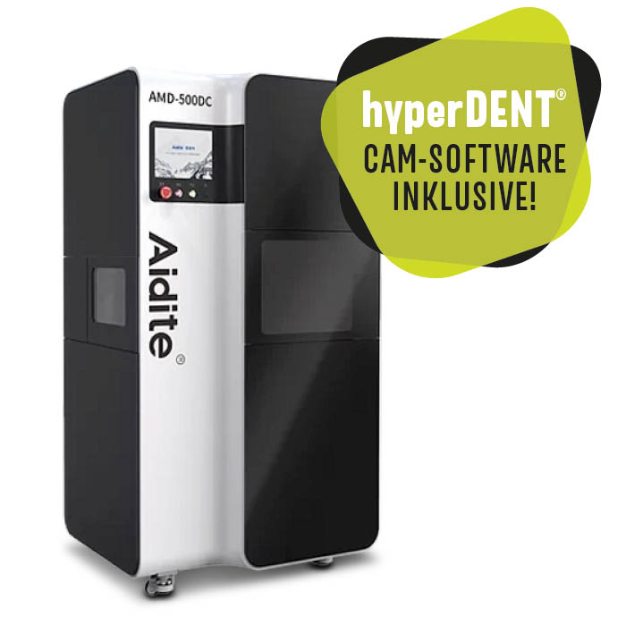 Fräsmaschine AMD-500DC inkl. CAM Software _hyper_DENT