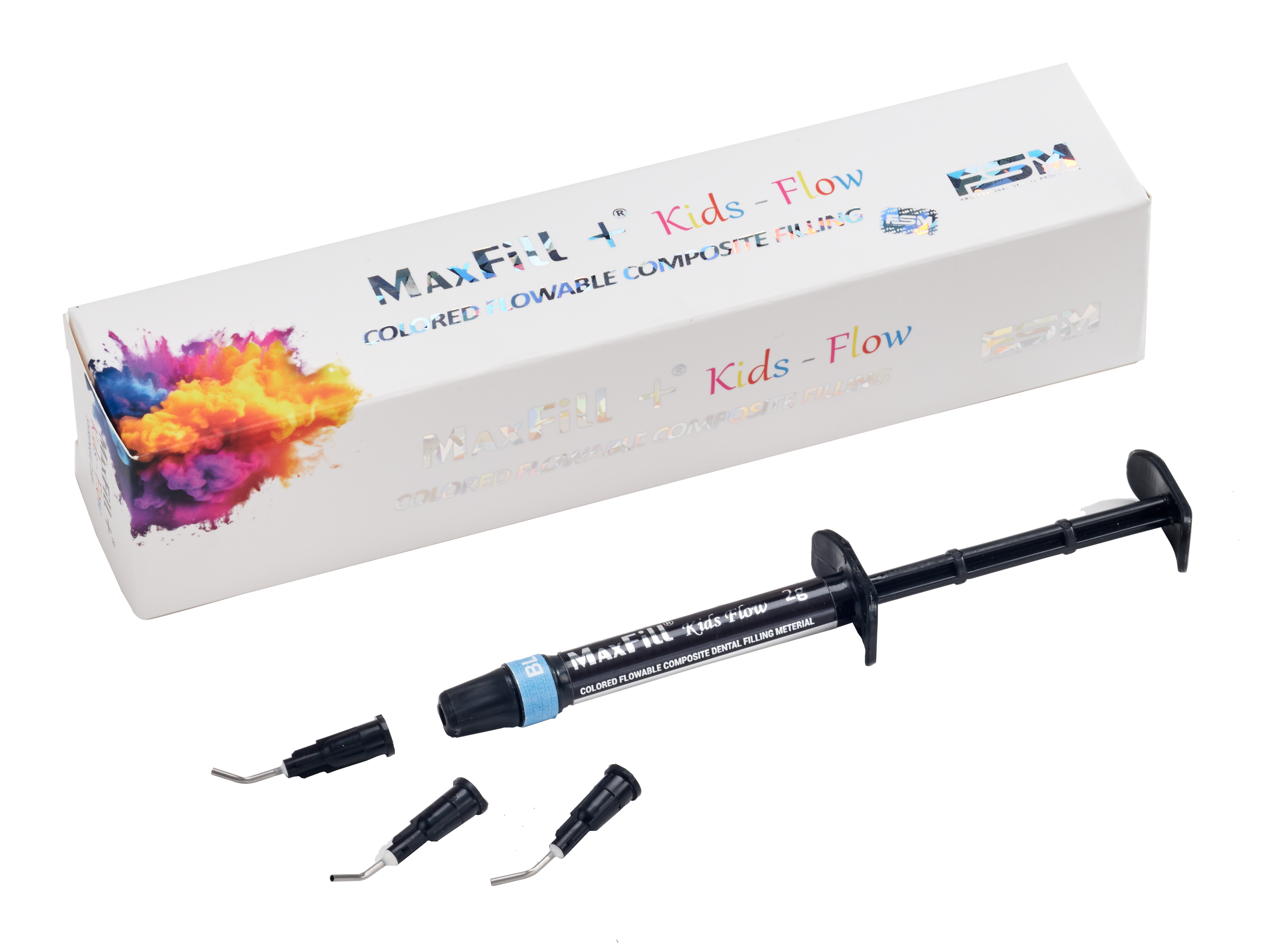 MAXFILL KIDS FLOW / RENKLİ AKIŞKAN KOMPOZİT DOLGU (ÇOCUK)
