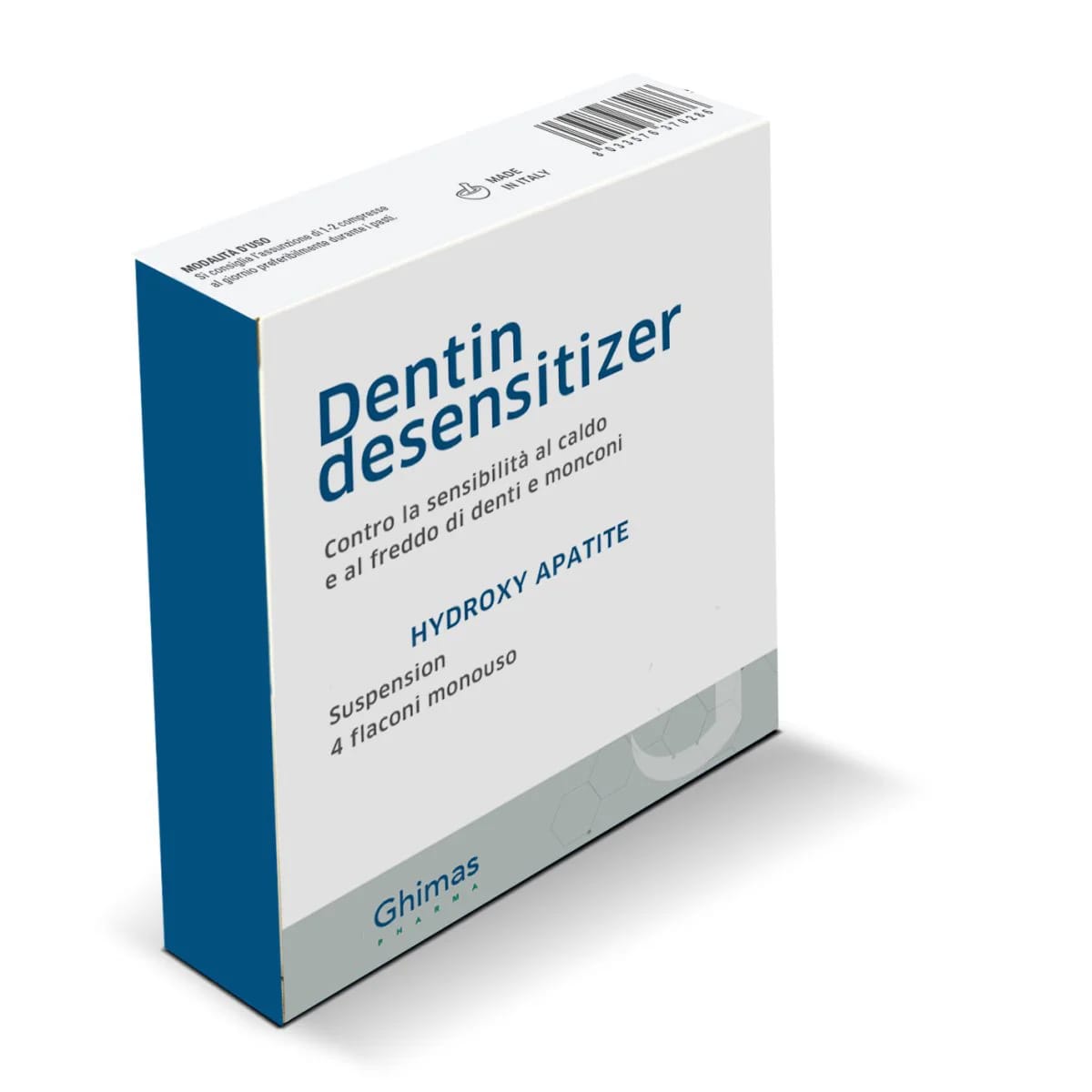Dentin Desensitizer – Ghimas S.p.A., Prophylaxis, Patient Information, Bleaching